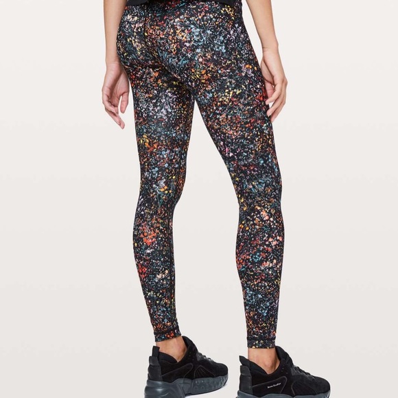 Lululemon Wunder Under Hi-Rise Tight 28" Flowerescent Multi Color Floral - Picture 2 of 5